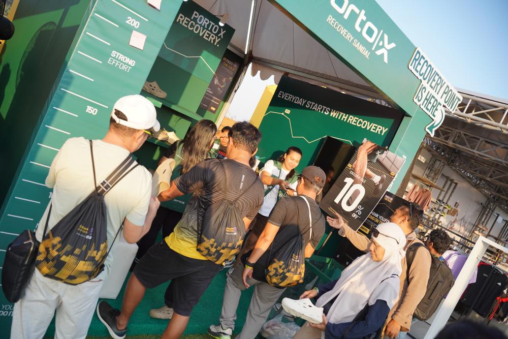 Pelari Pasca Finish Line