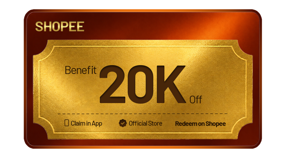 Shopee Voucher 20K Off