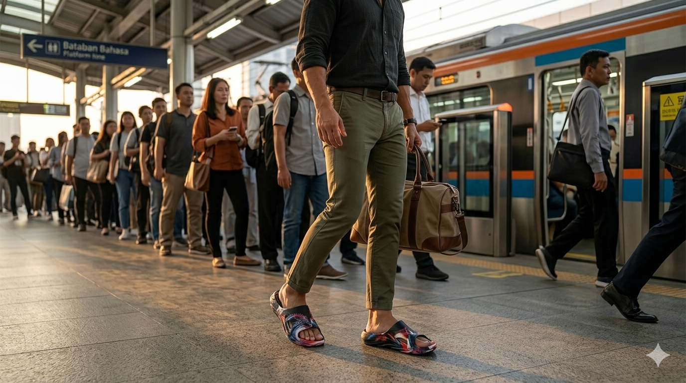 Sandal Ortopedi Porto X Oscar Untuk Gaya Hidup Jakarta Urban