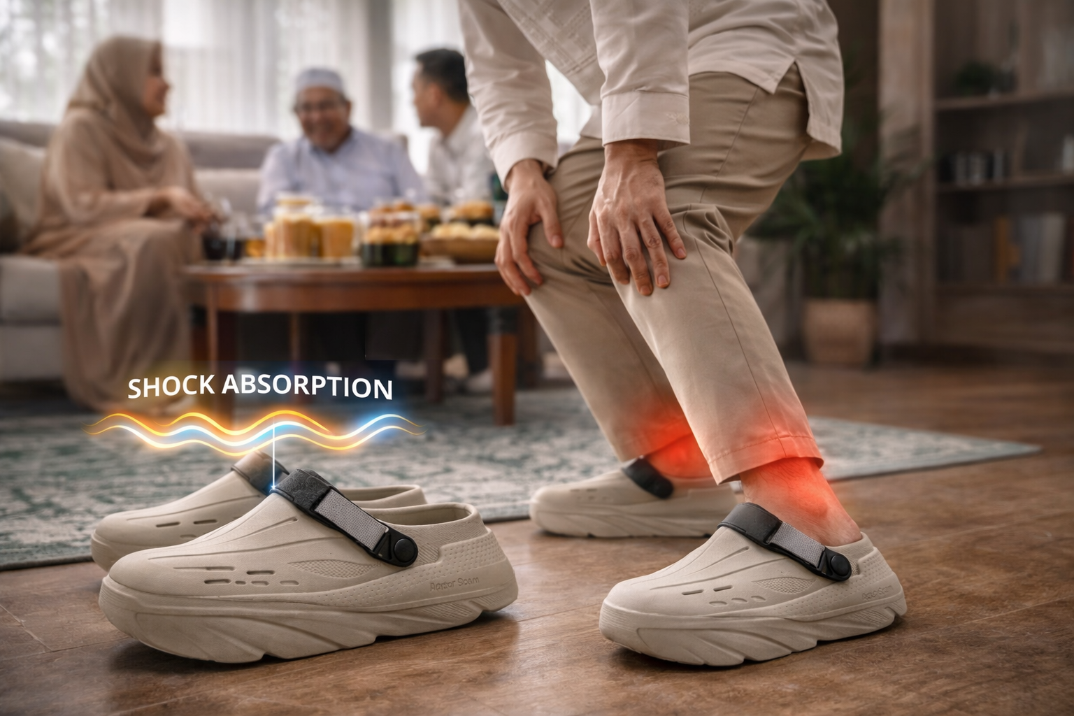 Kaki Pegal Setelah Lebaran? Ini Penyebab & Solusi dengan Recovery Sandal